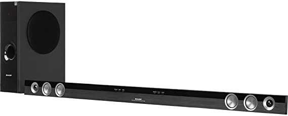 Sharp HT-SB60 High-Powered Soundbar System for 60-Inch & Larger TVs with Wireless Subwoofer
