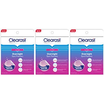 Clearasil Stubborn Acne Control 5in1 Pimple Patch, 18 Count (Pack of 3)