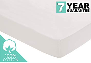 Belledorm Ultra Deep Ivory Fitted Sheet, 100% Cotton, 200 Thread Count Percale (King Size) 46cm (18”) Extra Deep