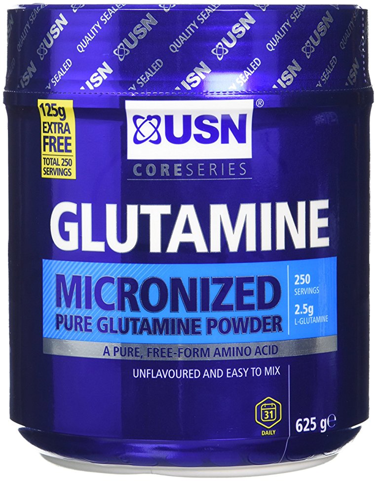 USN Glutamine Pure Micronised Powder, 625 g