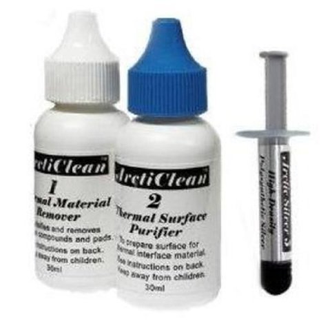 Arctic Silver 5 Thermal Compound 35 Grams with ArctiClean 60 ML Combo Kit
