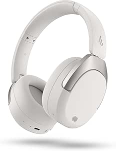 Edifier W830NB -45dB ANC Wireless Over Ear Headphones with Bluetooth 5.4, 94H Playtime, AAC & LDAC Codec, Hi-Res, Spatial Audio, Fast Charging, Multipoint Connection, 267g Comfortable Fit, White