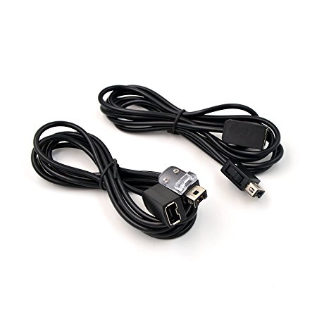 ninthseason 2 Piece Mini NES Extension Cable for Nintendo NES Classic Edition Controller Gamepad, 6 Ft Long Extend Cable