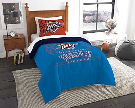 Officially Licensed NBA “Reverse Slam” Comforter and Sham Set, Multi Color, Multiple Sizes