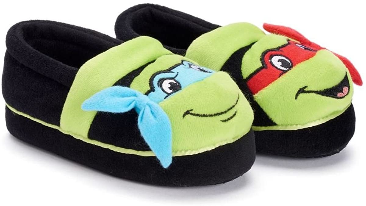 Nickelod Nickelodeon Boy's Teenage Mutant Ninja Turtles Slippers