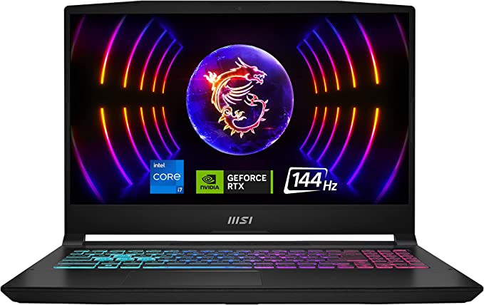 MSI Katana 15 15.6" 144Hz FHD Gaming Laptop: Intel Core i7-13620H, RTX 4070, 16GB DDR5, 1TB NVMe SSD, USB-Type C, Cooler Boost 5, Win11 Home: Black B13VGK-484US