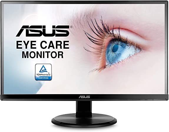 Asus VA229HR 22” Monitor Frameless 1080P 75Hz IPS Eye Care HDMI VGA with 178° Wide Viewing Angle