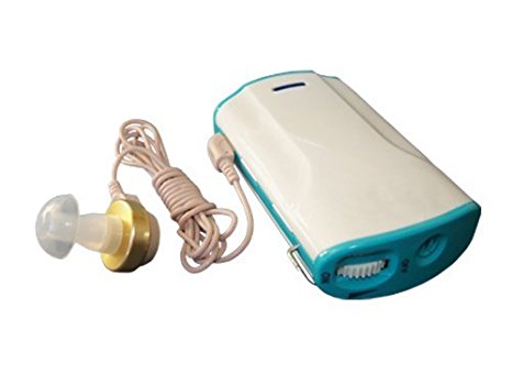 Model EZ-145, Cassette Hearing Amplifier, Pocket Type (Body Worn) Design, Worked with One Aa Battery, with Intelligence Uv Box, Gain Level: 50±5db, Easy to Use, Clear Sound, Fit Both Ears, Energy-saving Technology, with 3 Ear Buds(large, Medium, Small)to Fit Most Customers, Comfortable Durable Design, Intercept Sounds From 20 Meters