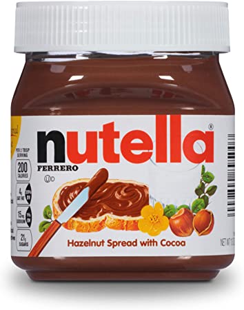 Nutella Chocolate Hazelnut Spread, Perfect Topping for Pancakes, 13 oz (Packaging May Vary)