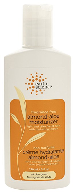 Earth Science Naturals Fragrance Free Almond-Aloe Moisturizer, 5 Fluid Ounce