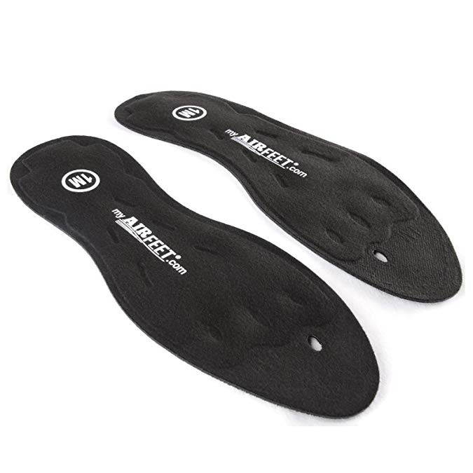 AirFeet Best Gel Insoles - Unlike Any Other Gel Inserts, Unique Patented Technology Create The Best Massaging Gel Insoles, Guaranteed to Help Relieve Plantar Fasciitis Pain, Classic Unisex Insoles