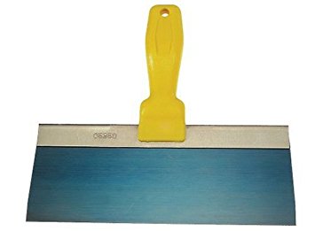Goldblatt G05850 Blue Steel Taping Knife, Neon Handle, 10-Inch