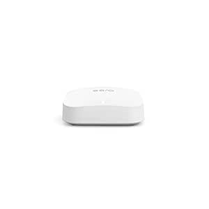 Amazon eero Pro 6E mesh Wi-Fi router | 2.5 Gbps Ethernet |Coverage up to 2,000 sq. ft. | Connect 100  devices | Ideal for streaming, working, and gaming | 1-Pack | 2022 release