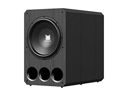 Monolith 15 Inch Powered Subwoofer - Black | THX Select Certified, 1000 Watt Amplifier, 15 Inch Driver for Studio & Home Theater