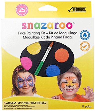 Snazaroo Face Painting Palette Kit, Unisex