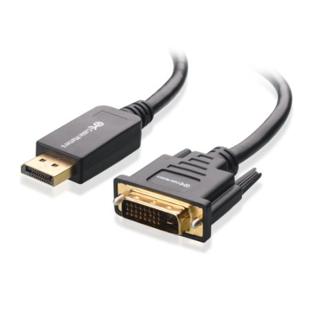 Cable Matters Gold Plated DisplayPort to DVI Cable 3 Feet