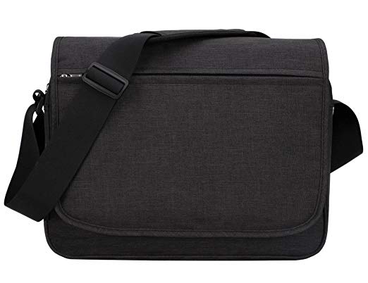 MIER Messenger Bag 15.6" Laptop Shoulder Crossbody Bag for Men, Multiple Pocket