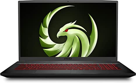 MSI Bravo 17 A4DDR-082 17.3" 144Hz Gaming Laptop AMD Ryzen R7-4800H RX5500M 16GB 512GB NVMe SSD  1TB Win10