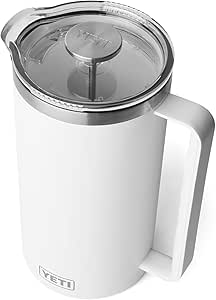 YETI Rambler French Press Coffee Maker, with GroundsControl Filter