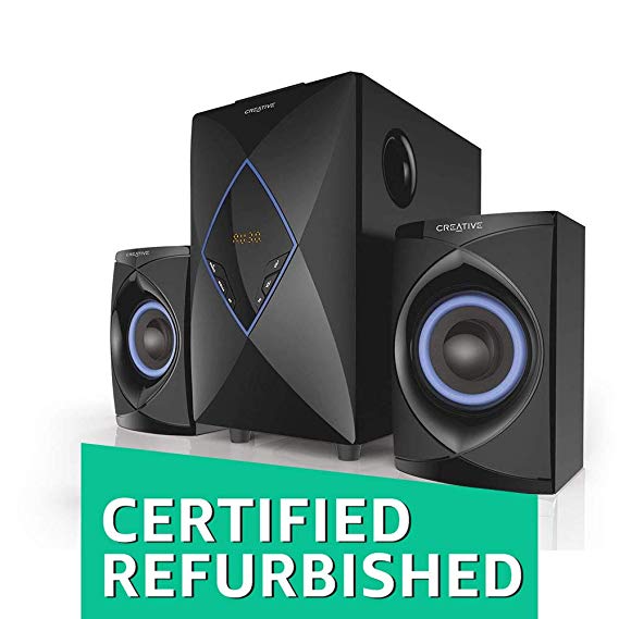 (CERTIFIED REFURBISHED) Creative SBS-E2800 2.1 High Performance Speakers System (Black)
