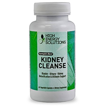 Kidney Cleanser: 3 In 1 Health Support Supplement - Provides Detox, Cleanse & Support for Bladder, Urinary, Kidneys - 60 - 700mg Capsules - GMP - USA - 100% Guarantee