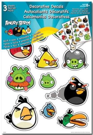 Angry Birds Decorative Decals