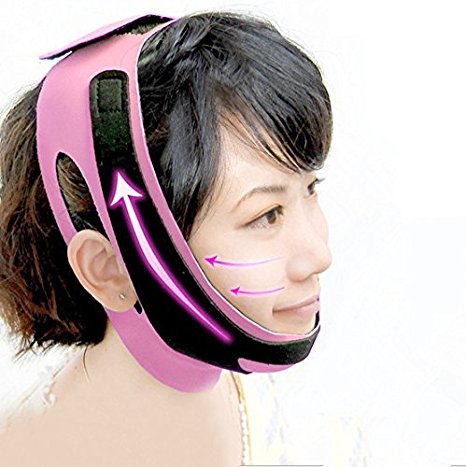 Vinmax Face Slimming Cheek Mask Breathable Chin Strap Lift Up Anti Wrinkle Mask Ultra-thin V Face Line Slim Up Belt Reduce Double Chin