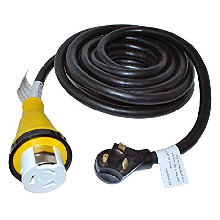 ALEKO RV30-50D25 30A Male To 50A Female Detachable Marine Cord 25FT RV Motor Camper