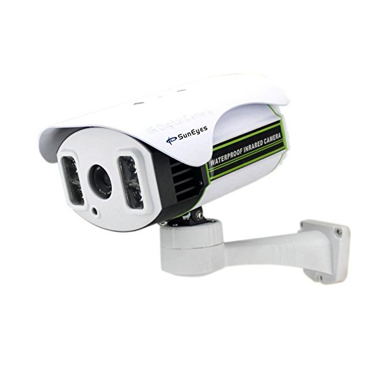 SunEyes SP-P1804SZ ONVIF 1080P 2.0MP HD IP Camera Outdoor IR 80-100M with Micro SD Slot and Pan Rotation Zoom