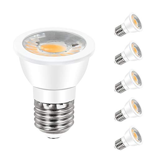 ANC PAR16 LED Bulb Dimmable Spotlight Bulb 7W Energy Star LED Bulbs(60W Halogen Bulbs Equivalent),550 Lumens 3000K Warm White 30° Beam Angle Spot Bulb 5 Pack