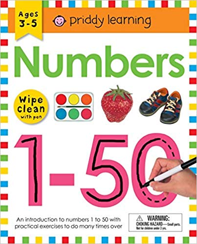 Wipe Clean Workbook: Numbers 1-50 (Wipe Clean Learning Books)