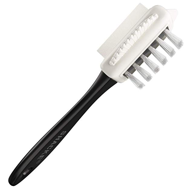 Shacke Suede & Nubuck 4-Way Leather Brush Cleaner with Eraser Head