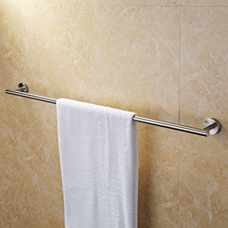 KES 36-Inch Towel Bar Bathroom Shower Organization Bath Single Towel Hanger Holder Brushed SUS 304 Stainless Steel Finish, A2000S36-2