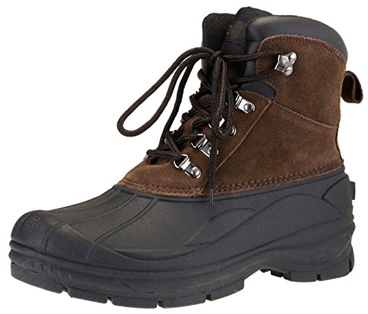 Sporto Men's Ben Waterproof Winter Snow and Hiking Lace Up Boot