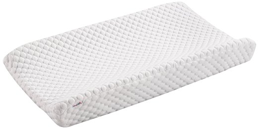 Munchkin Deluxe Changing Pad Cover with Micro Pillow Technology, OFF White, 1-Pack