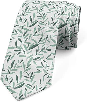 Ambesonne Multicolor Modern Men's Tie