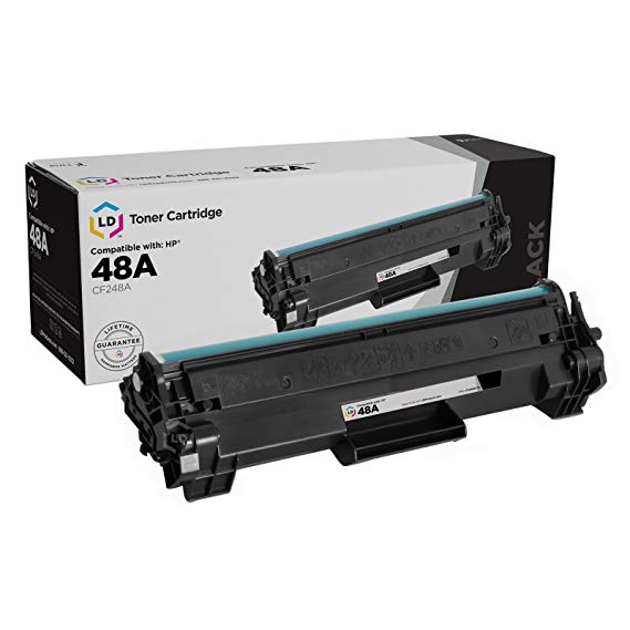 LD Compatible Toner Cartridge Replacement for HP 48A CF248A (Black)