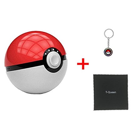 [UPGRADE VERSION]T-Queen Second Generation Portable Power Bank 12000mAh External Battery Charger with 2 USB Ports for Pokemon Go Pokeball AR Game use.