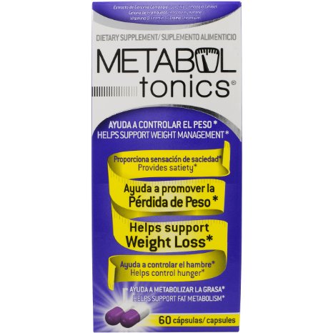 Metaboltonics Weight Supplement, 60 Count