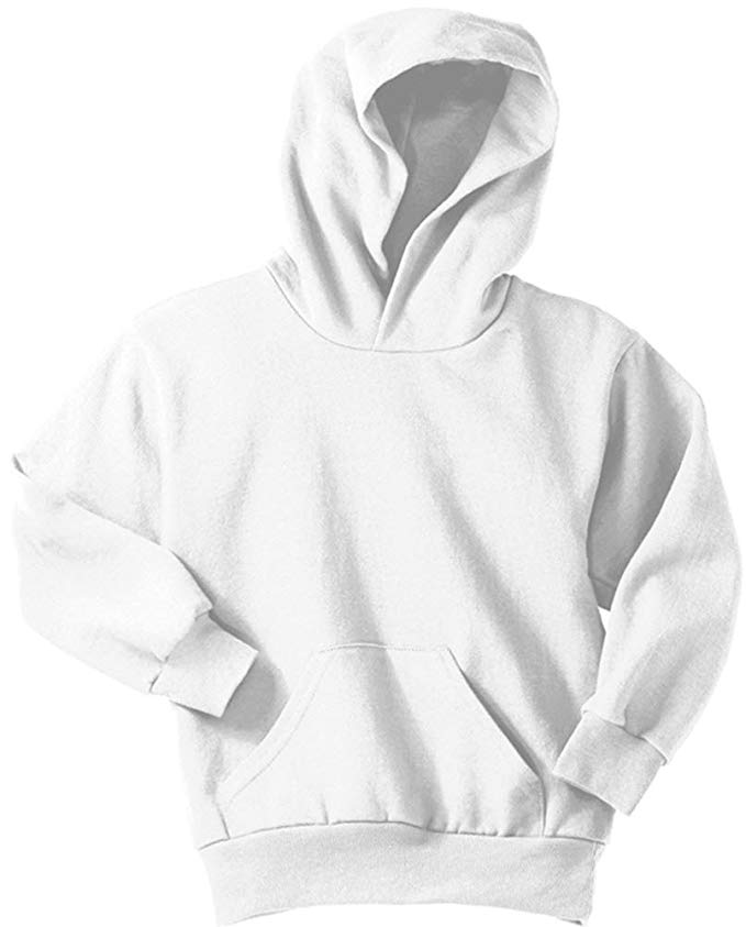 Joe's USA Youth Hoodies - Pullover Hooded Sweatshirts in 24 Colors