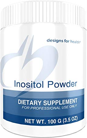 Designs for Health - Inositol Powder - 700mg, Mood   Relaxation Support, 100 Grams