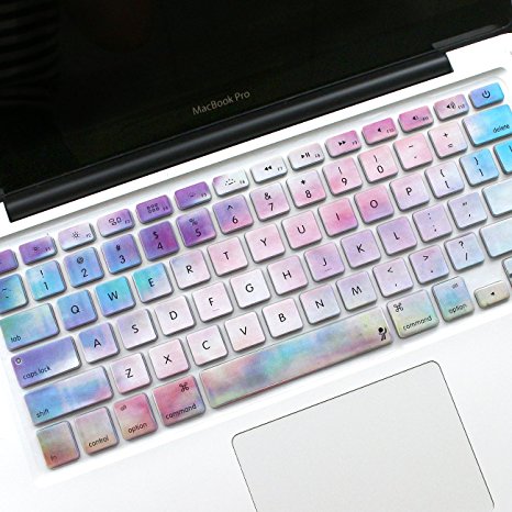 ProElife Silicone Keyboard Cover Skin for MacBook Pro 13" 15" 17" (with or w/out Retina Display) MacBook Air 13" and iMac Apple Wireless Keyboard MC184LL/B