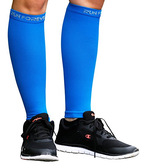 Calf Compression Sleeve - Leg Compression Socks for Shin Splint, & Calf Pain Relief - Men, Women, and Runners - Calf Guard for Running, Cycling, Maternity, Travel, Nurses