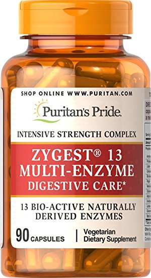 Puritan's Pride Zygest 13 Multi-Enzyme-90 Capsules