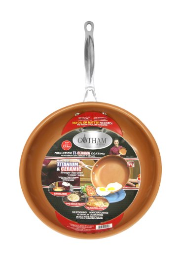 GOTHAM STEEL 11 inches Non-stick Titanium Frying Pan by Daniel Green