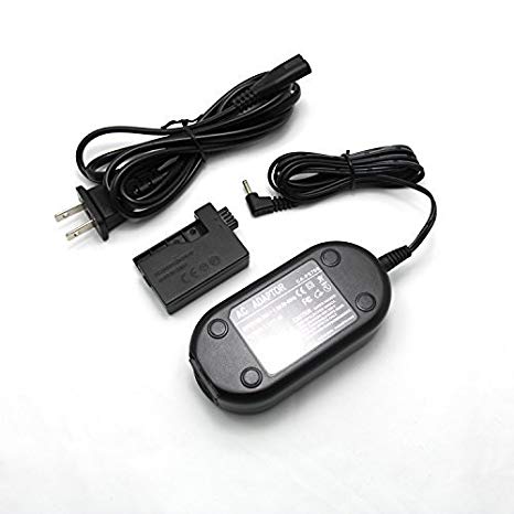 Glorich ACK-E5 replacement AC Power Adapter Kit for Canon EOS Rebel XSi XS T1i 450D 500D 1000D Kiss F X2 X3 DSLR Cameras