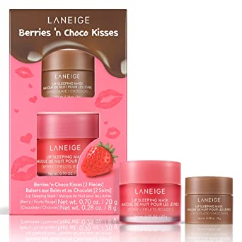 LANEIGE Lip Sleeping Mask: Nourish & Hydrate with Vitamin C, Antioxidants, 0.7 oz.