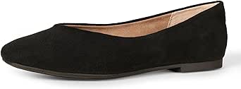 Amazon Essentials Womens Square-Toe Ballet Flat Ballet Flat