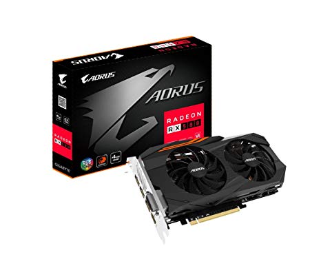 Gigabyte AORUS Radeon RX 580 4GB Graphic Cards GV-RX580AORUS-4GD