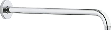 Grohe Rainshower 16 In. Shower Arm,Starlight Chrome